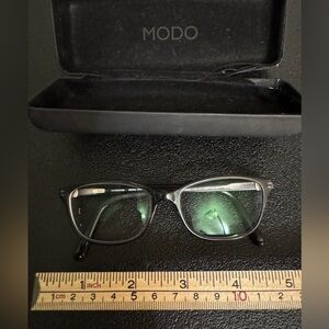 Modo 6523 Black/Blue Women's Prescription Glasses 51-17-142